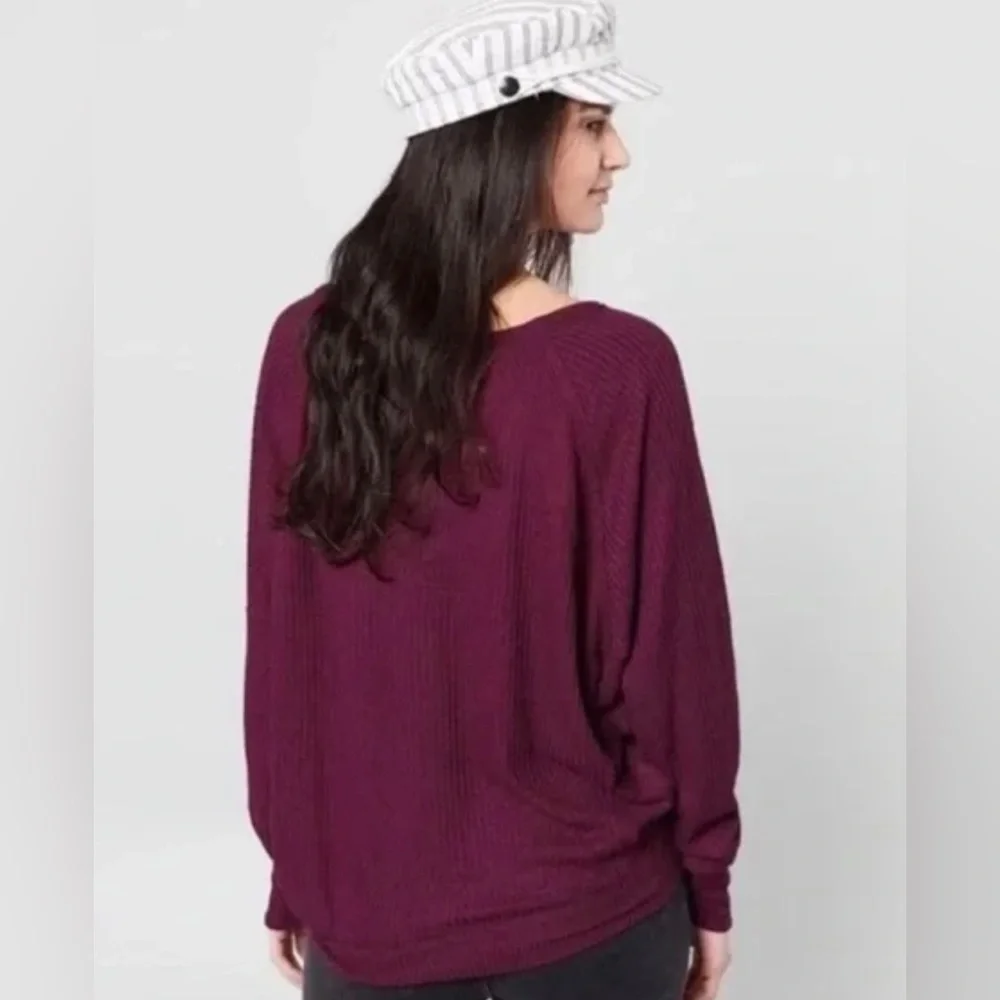 NWT Free People Santa Clara Oversized Thermal Shirt